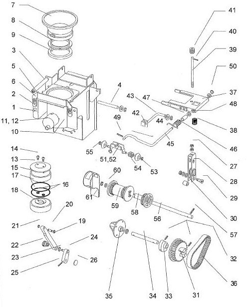 BREW UNIT ASSEMBLY